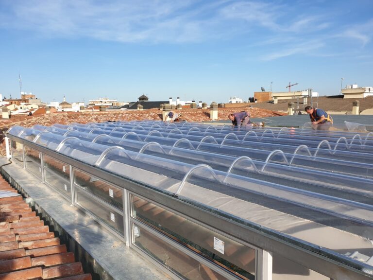 lucernarios y claraboyas para centros sanitarios